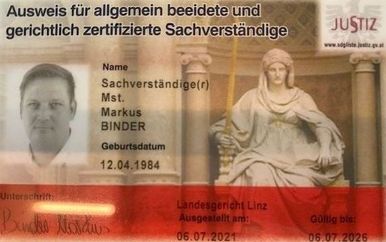 Sachverständige Tätigkeiten